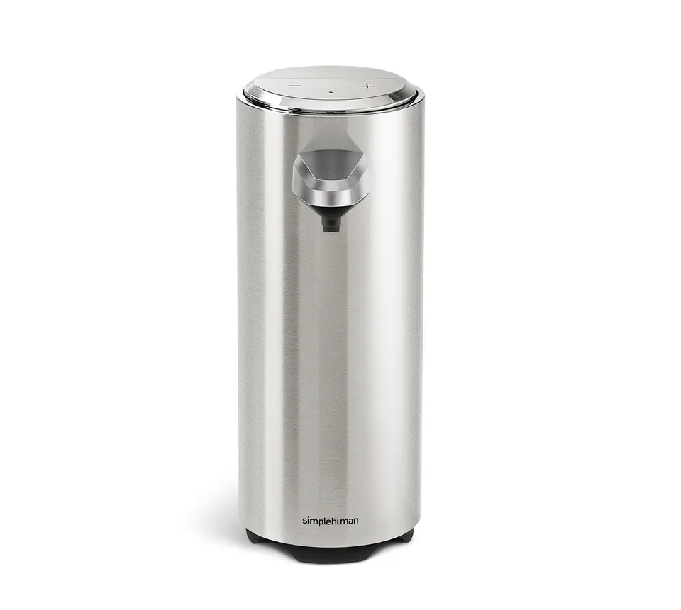 simplehuman-distributore-sapone-sensore-ricaricabile-usb-con-campione-sapone-for image 1
