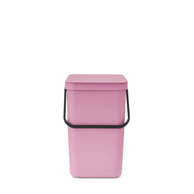 brabantia-sort-go-pattumiera-da-cucina-25l-con-supporto-parete-incluso-coperchio image 1