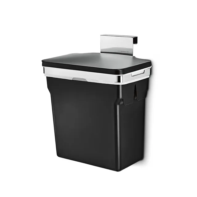 simplehuman-10l-in-cabinet-can-cestino-da-anta-da-10-litri-con-cornice-in-acciai image 1