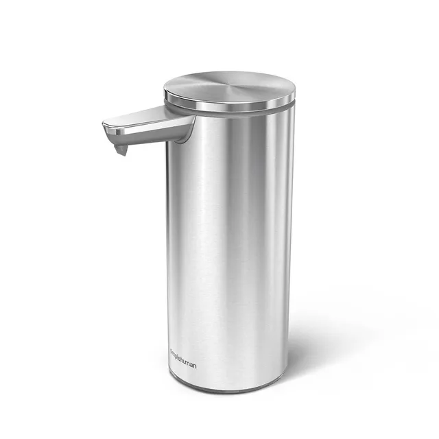 simplehuman-9-oz-rechargeable-liquid-sensor-pump-2022-dispenser-sapone-automatic image 1