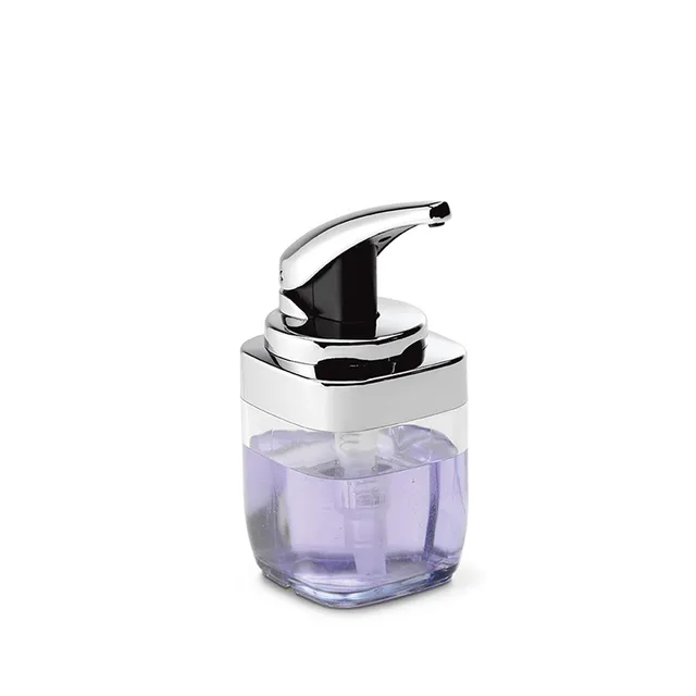 simplehuman-square-push-pump-dispenser-sapone-a-leva-quadro-per-bagno-e-cucina image 1