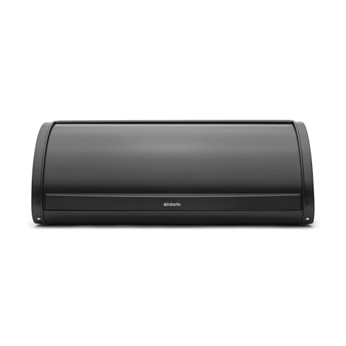 brabantia-roll-top-portapane-a-serranda-in-metallo-matt-black-con-piano-superior image 7