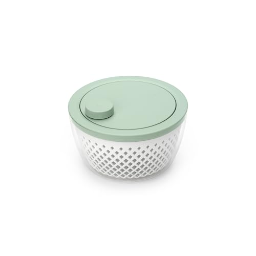 brabantia-tasty-centrifuga-per-insalata-3-in-1-con-ciotola-colino-e-base-antisci image 8