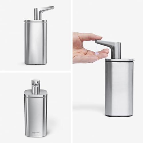 simplehuman-kt1183-dispenser-a-impulso-di-sapone-in-acciaio-inox-spazzolato-295- image 8