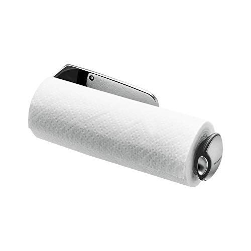 simplehuman-kt1024-portarotolo-a-muro-in-acciaio-inox-spazzolato-con-molla-ad-an image 7