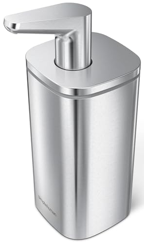 simplehuman-kt1183-dispenser-a-impulso-di-sapone-in-acciaio-inox-spazzolato-295- image 7