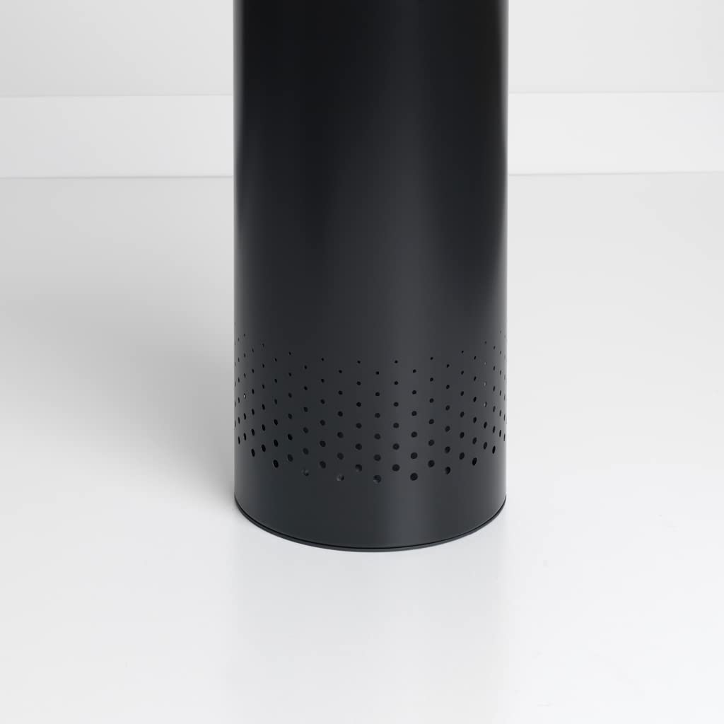 brabantia-cesto-portabiancheria-quick-drop-35-litri-matt-black-sacco-rimovibile- image 2