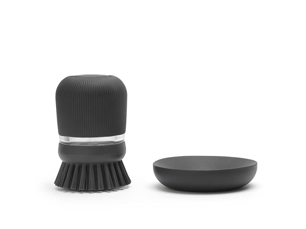 brabantia-spazzola-dosatrice-per-sapone-con-serbatoio-integrato-grigio-scuro-tag image 2