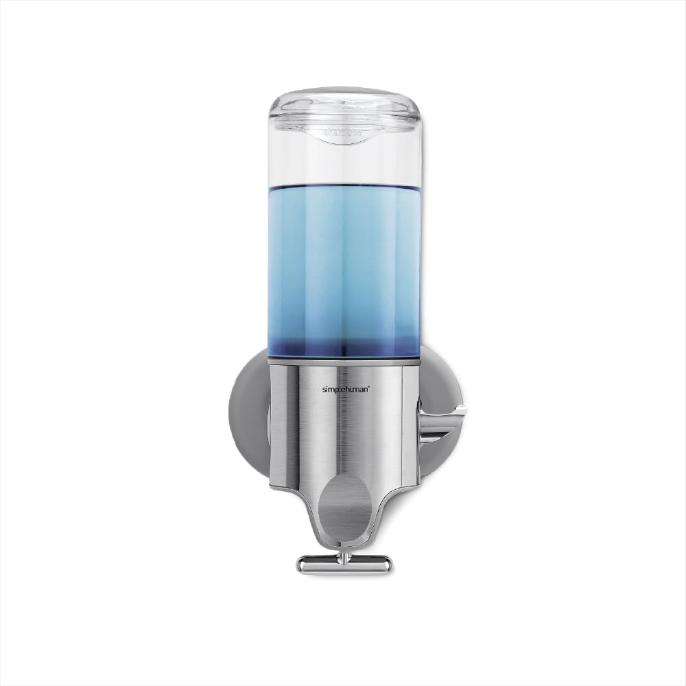 simplehuman-bt1028-erogatore-doppio-a-parete-per-sapone-e-shampoo-barra-a-t-pres image 8