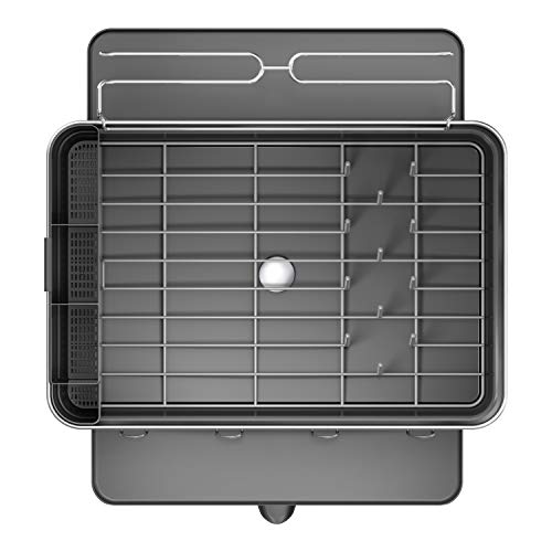simplehuman-scolapiatti-con-telaio-in-acciaio-inox-beccuccio-girevole-e-supporto image 7