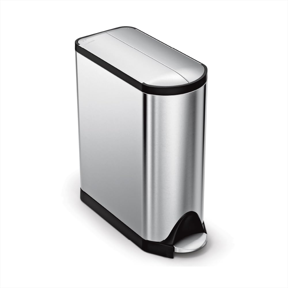 simplehuman-cw2017-cestino-a-farfalla-con-pedale-40l-20-20-raccolta-differenziat image 7