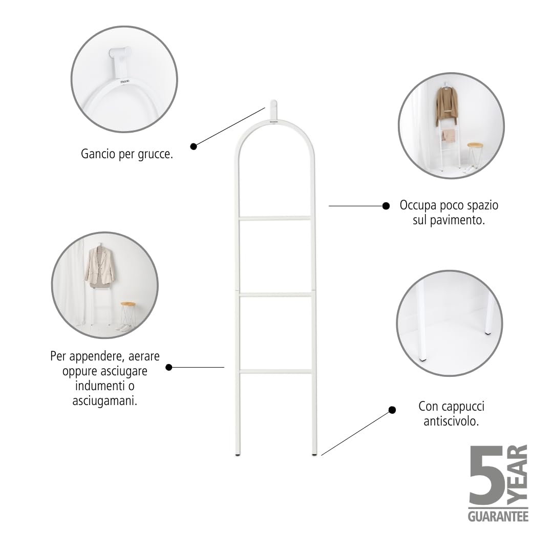 brabantia-linn-dressboy-appendiabiti-multiuso-con-3-barre-e-gancio-per-grucce-sa image 2