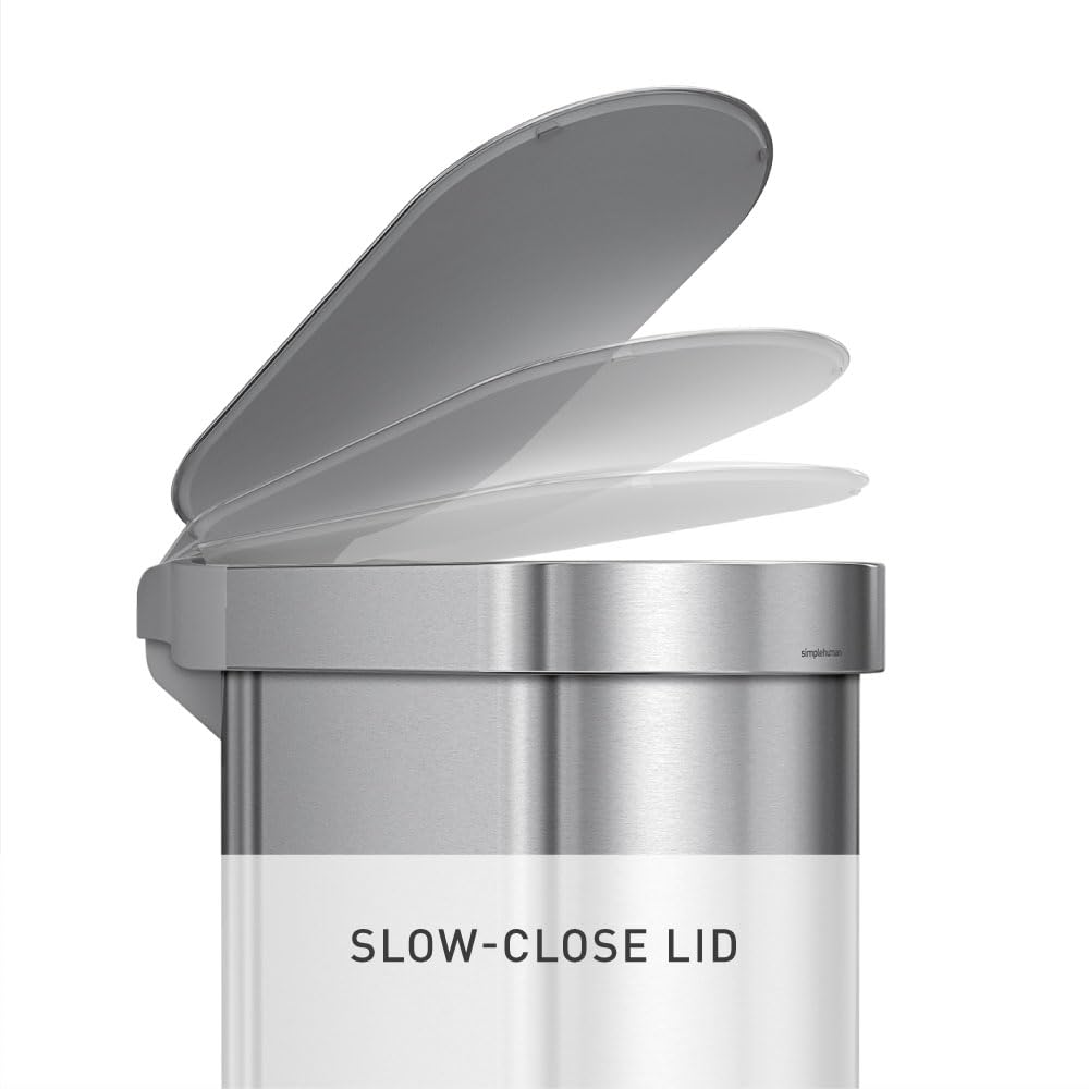 simplehuman-cw2044-cestino-a-pedale-sottile-45-l-acciaio-inox-spazzolato-coperch image 5