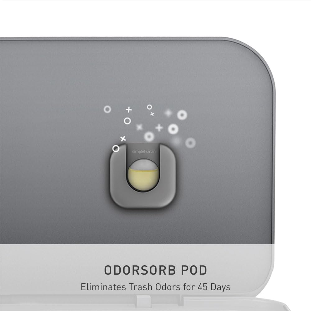 simplehuman-cw2044-cestino-a-pedale-sottile-45-l-acciaio-inox-spazzolato-coperch image 6
