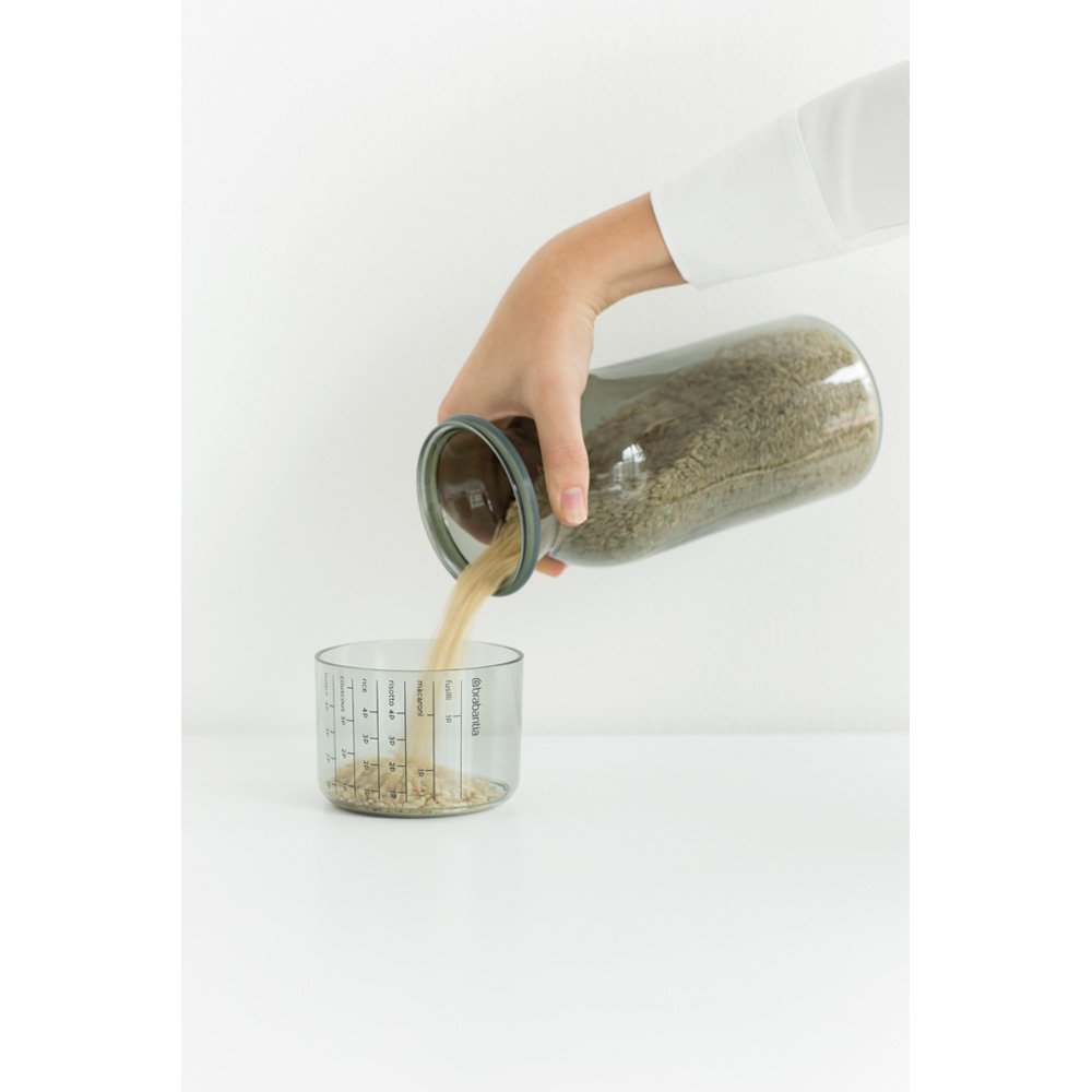 brabantia-291005-storage-jar-barattolo-con-dosatore-e-guarnizione-salva-aroma-in image 2