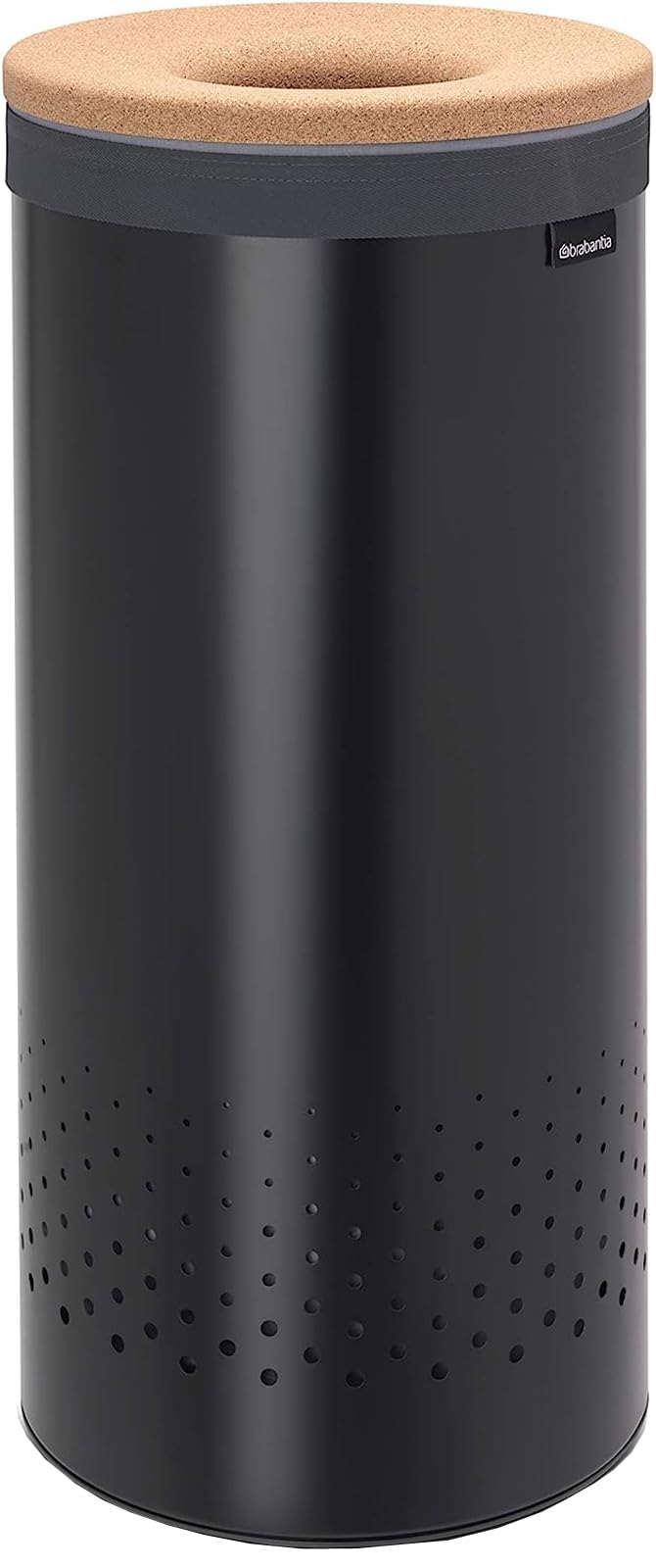 brabantia-cesto-portabiancheria-quick-drop-35-litri-matt-black-sacco-rimovibile- image 1