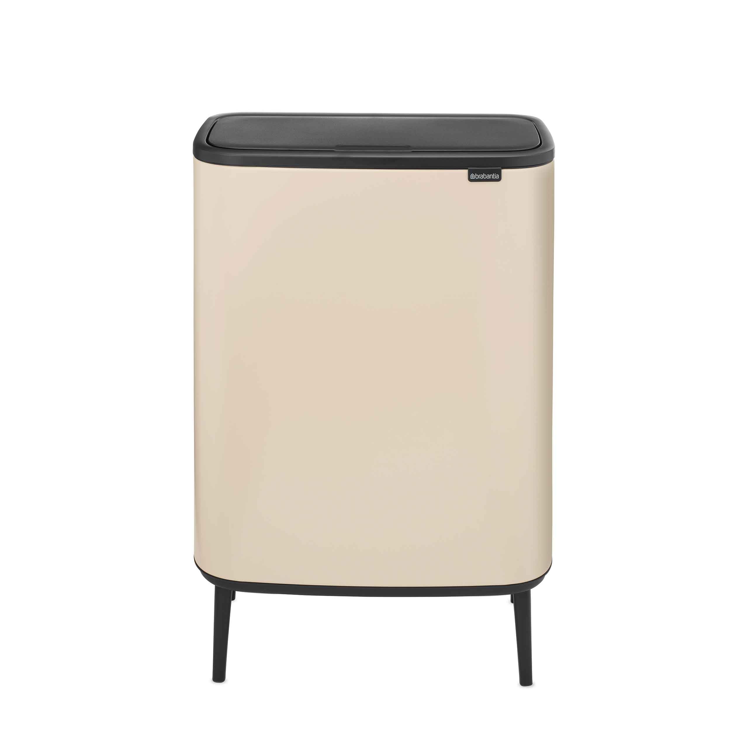 brabantia-bo-touch-bin-hi-2x30-litri-pattumiera-doppio-scomparto-extra-large-con image 1