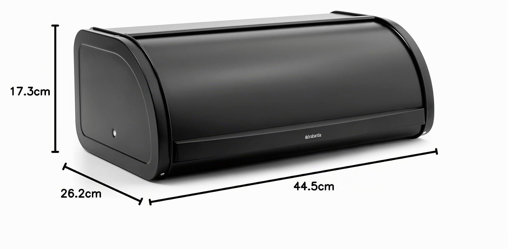 brabantia-roll-top-portapane-a-serranda-in-metallo-matt-black-con-piano-superior image 6