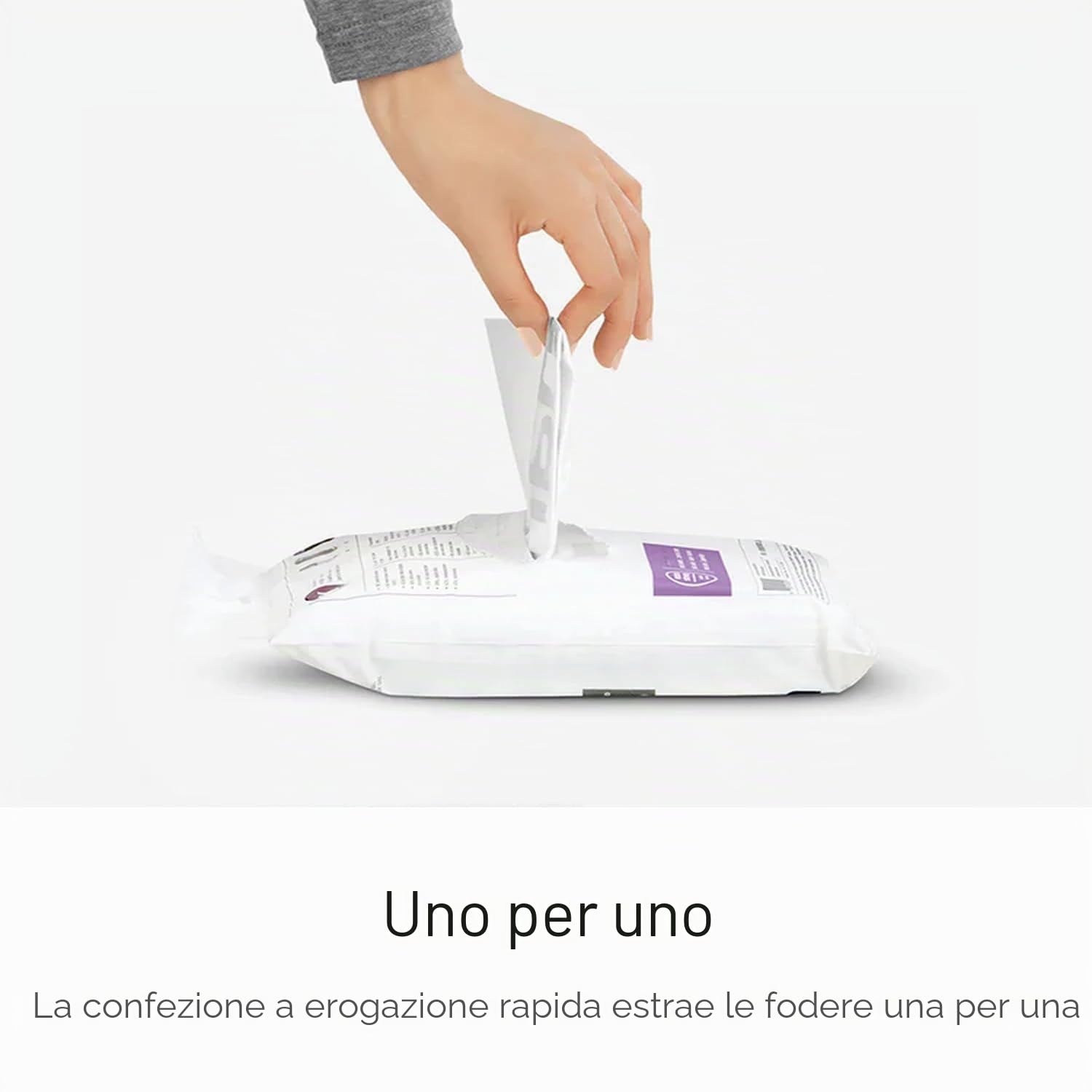 simplehuman-code-m-100-sacchetti-pattumiera-su-misura-45-l-50-riciclati-con-mani image 5