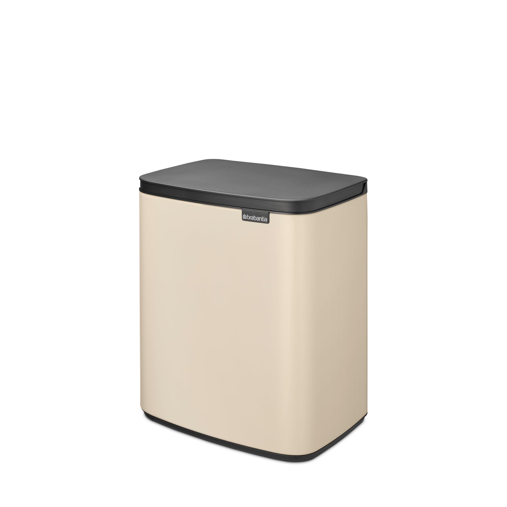 brabantia-bo-pattumiera-12l-soft-beige-cestino-rettangolare-con-coperchio-soft-c image 2