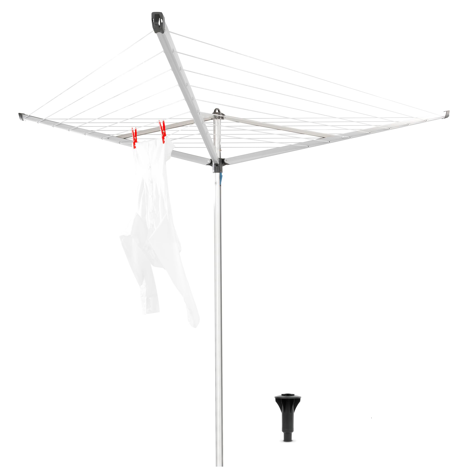 brabantia-essential-stendibiancheria-ad-ombrello-da-esterno-con-40-m-di-corde-re image 3
