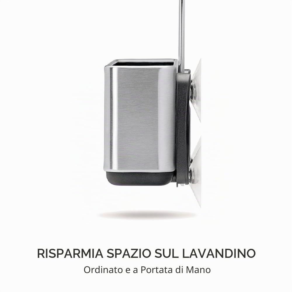 simplehuman-kt1134-contenitore-sottile-per-lavandino-in-acciaio-inox-spazzolato- image 3