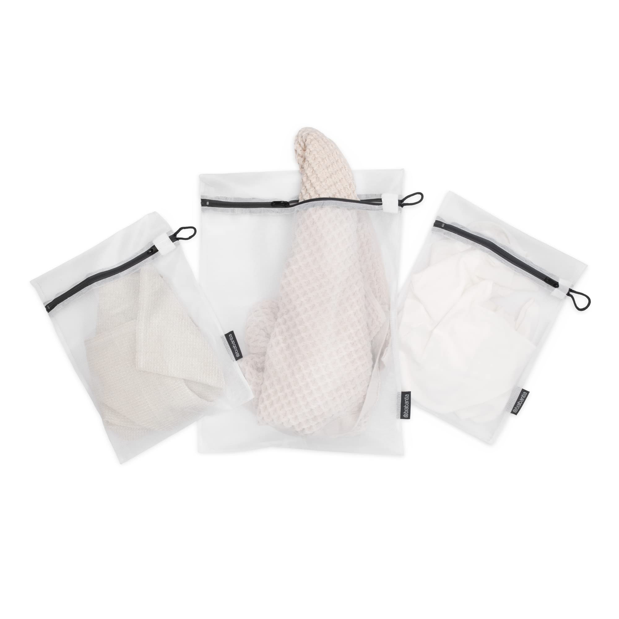 brabantia-sacche-per-capi-delicati-set-di-3-2-misure-33x25-cm-e-45x33-cm-sacchet image 2
