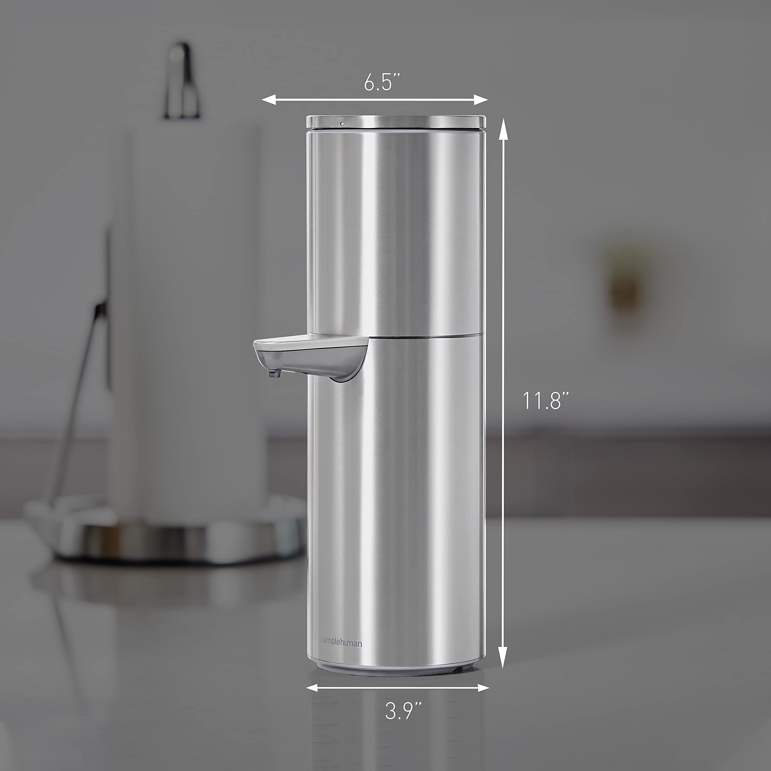 simplehuman-st1500-erogatore-con-sensore-max-touch-free-acciaio-inossidabile-spa image 3