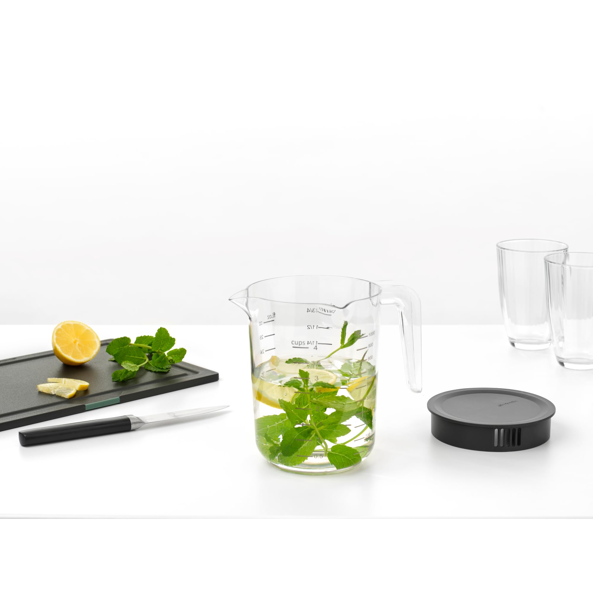 brabantia-tasty-set-di-2-caraffe-dosatrici-annidabili-250ml-e-1000ml-con-doppio- image 7
