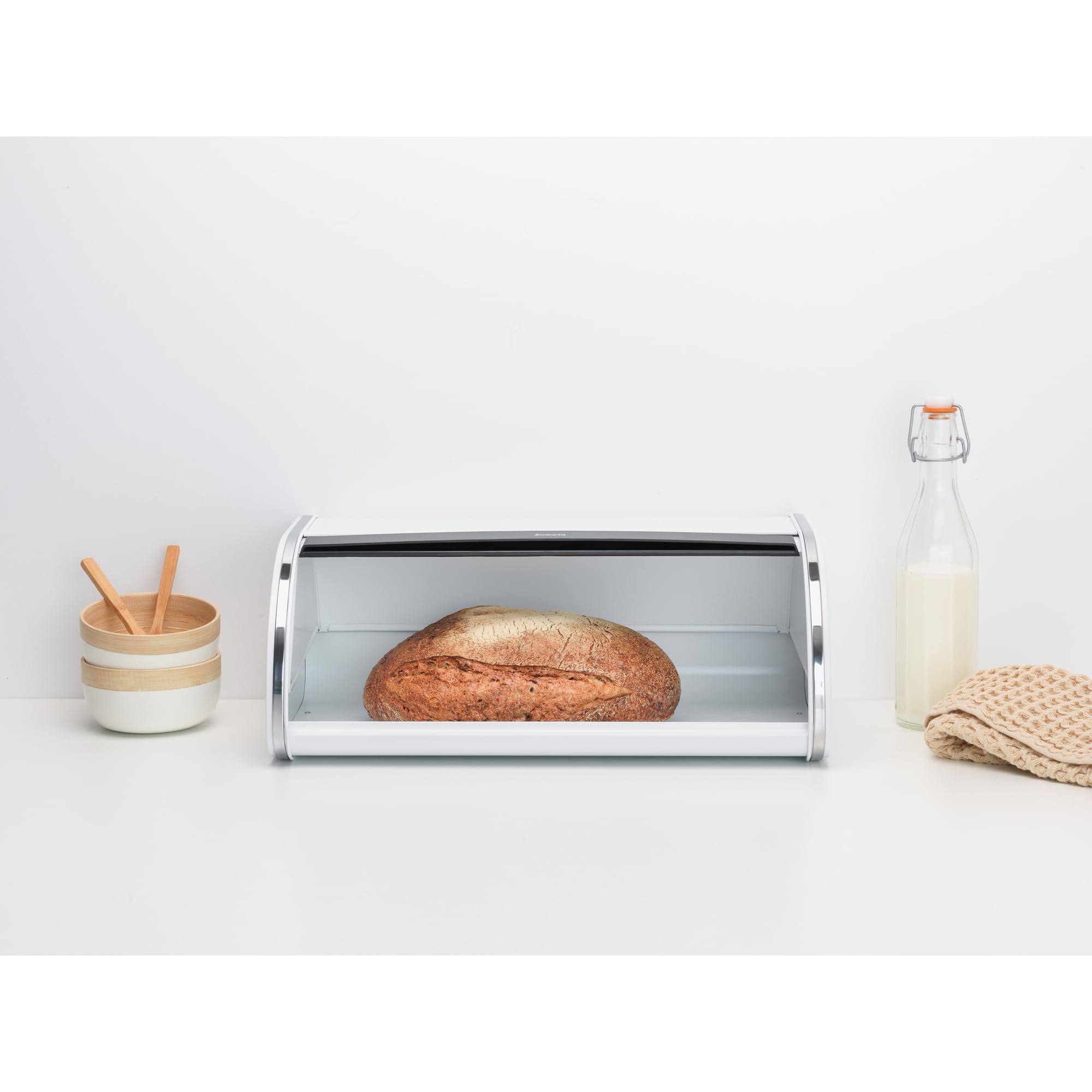 brabantia-roll-top-portapane-a-serranda-bianco-per-2-pagnotte-metallo-salvaspazi image 6