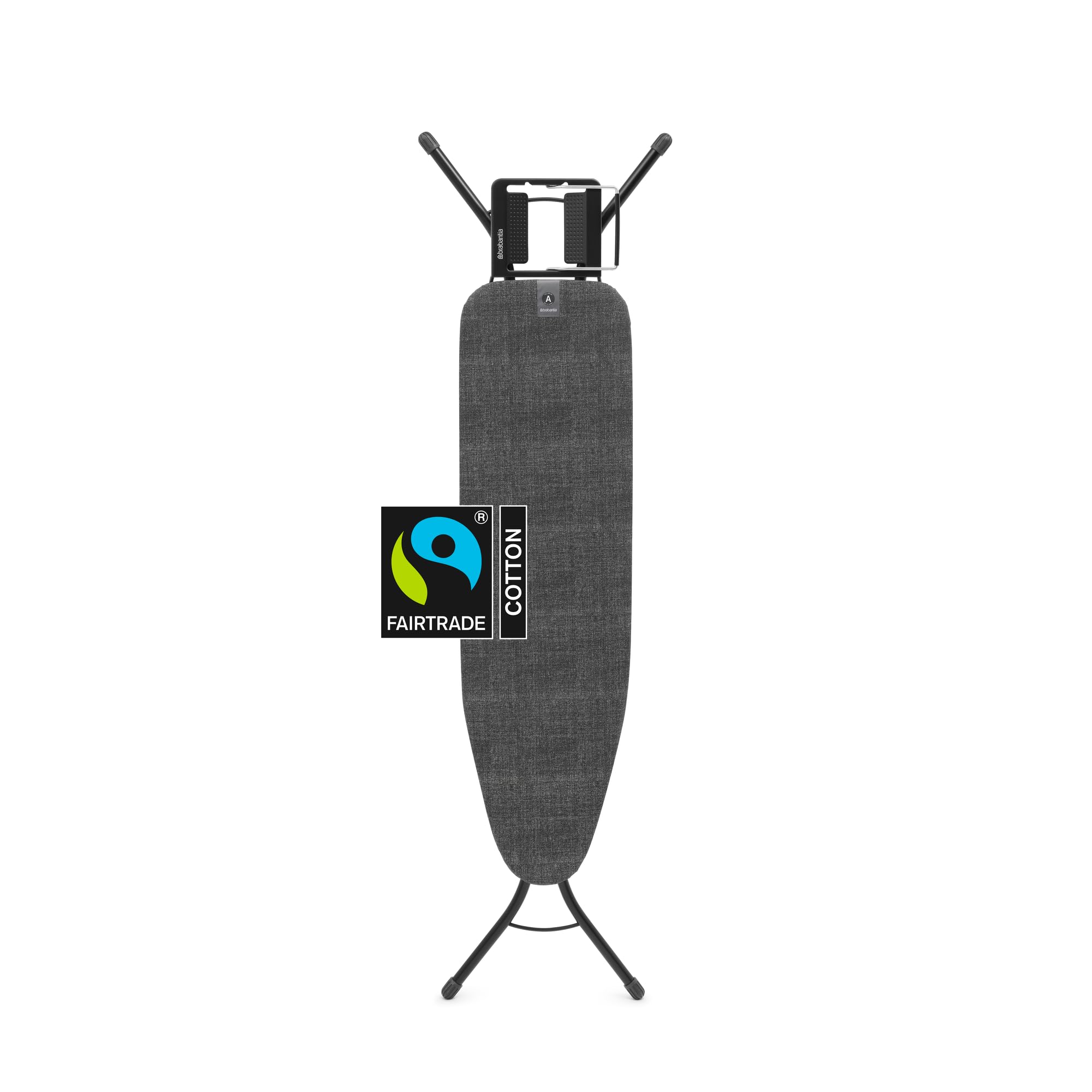 brabantia-ironing-board-a-110-x-30-cm-con-fodera-in-100-cotone-fairtrade-altezza image 8