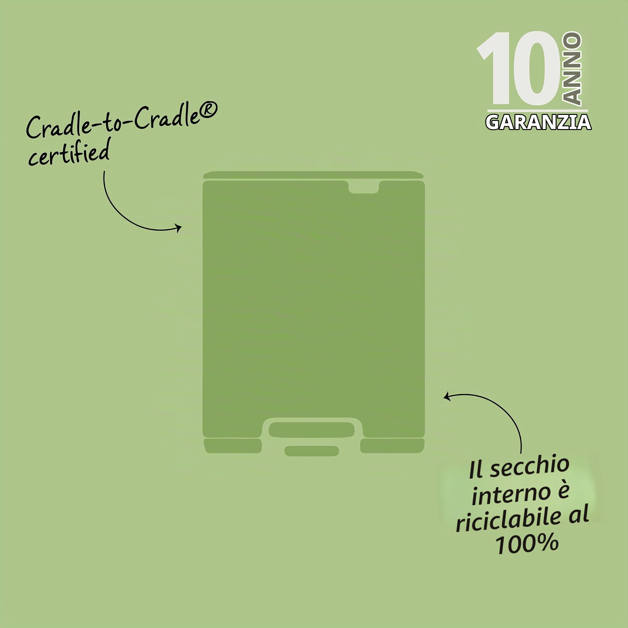 brabantia-bo-12l-pattumiera-a-pedale-soft-beige-coperchio-soft-close-con-secchio image 6