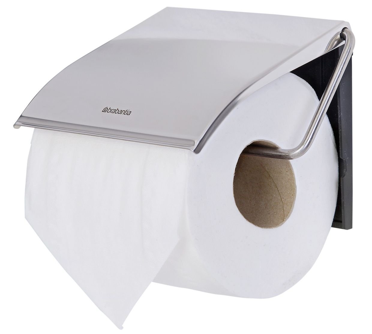brabantia-renew-collection-porta-rotolo-da-toilette-matt-black-montaggio-a-paret image 6