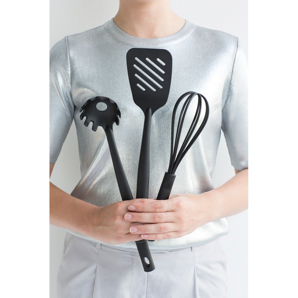 brabantia-black-nylon-sbattiuova-frusta-in-nylon-antiaderente-resistente-al-calo image 2