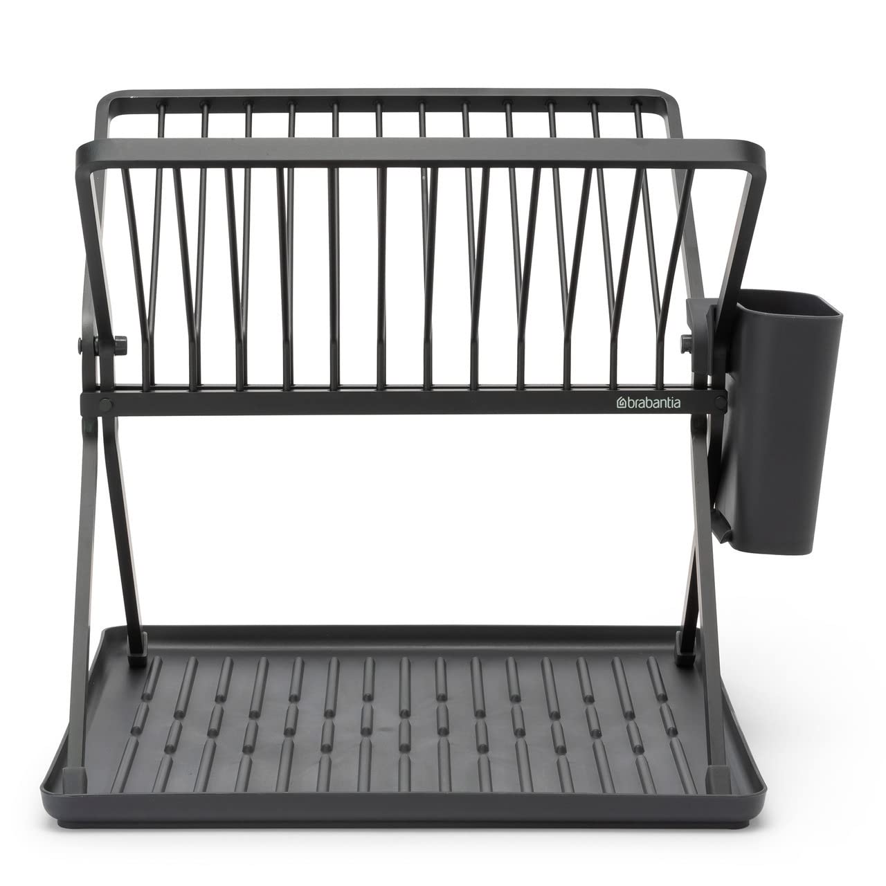 brabantia-sinkside-scolapiatti-pieghevole-compatto-con-vassoio-salvagoccia-fino- image 2