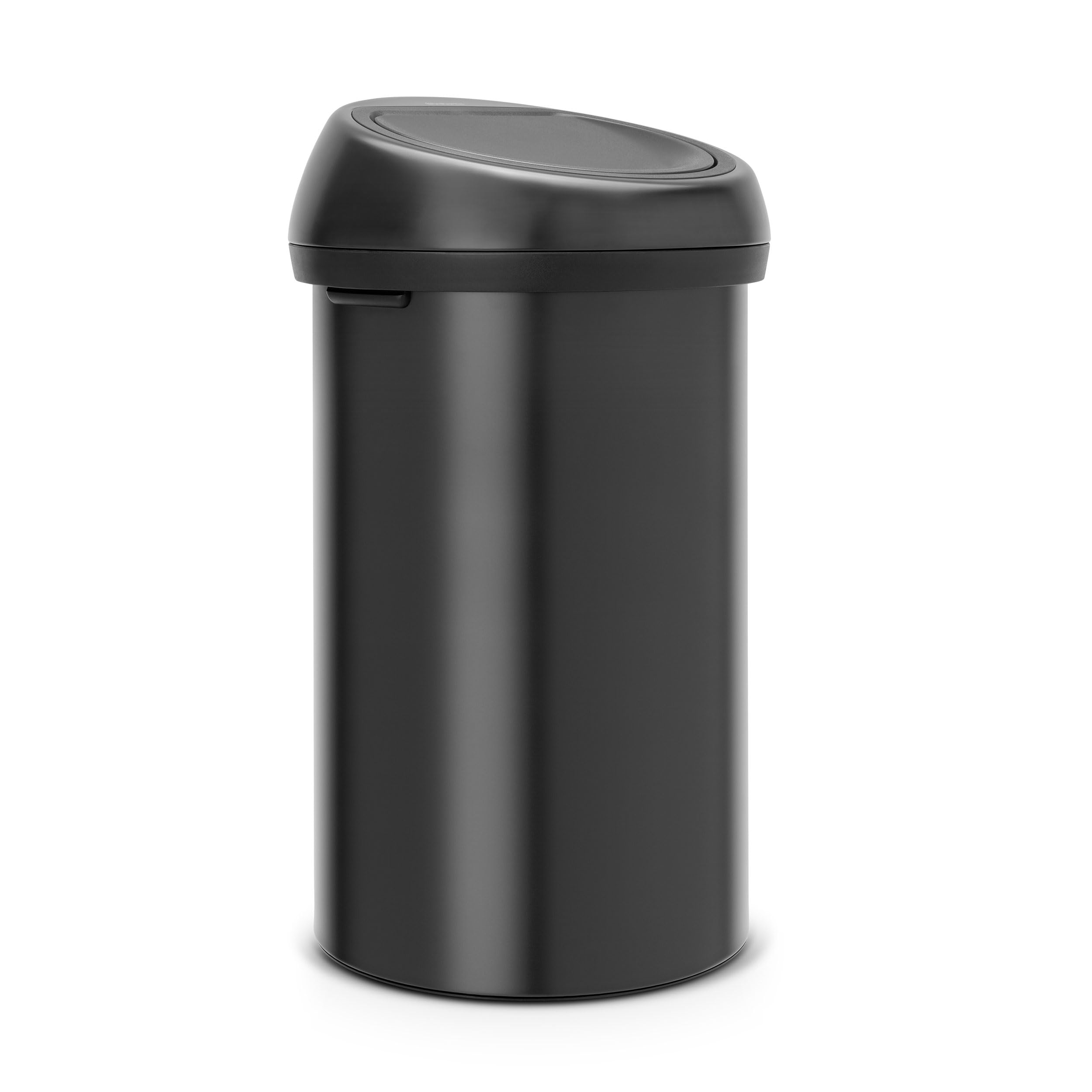 brabantia-touch-bin-pattumiera-da-cucina-60-l-acciaio-coperchio-e-corpo-nero-opa image 1