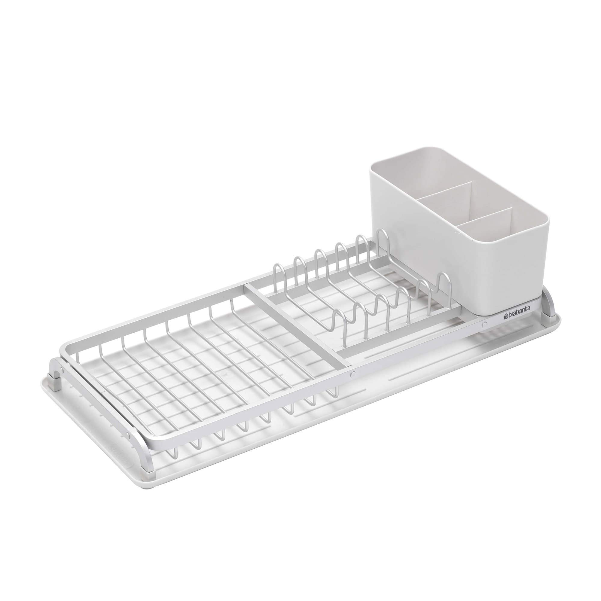 brabantia-compact-sink-side-scolapiatti-compatto-alluminio-dark-grey-con-scolapo image 7