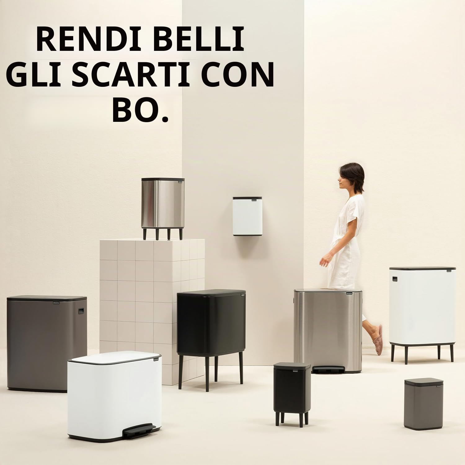 brabantia-bo-touch-bin-30l-soft-beige-pattumiera-a-pedale-salvaspazio-con-secchi image 8