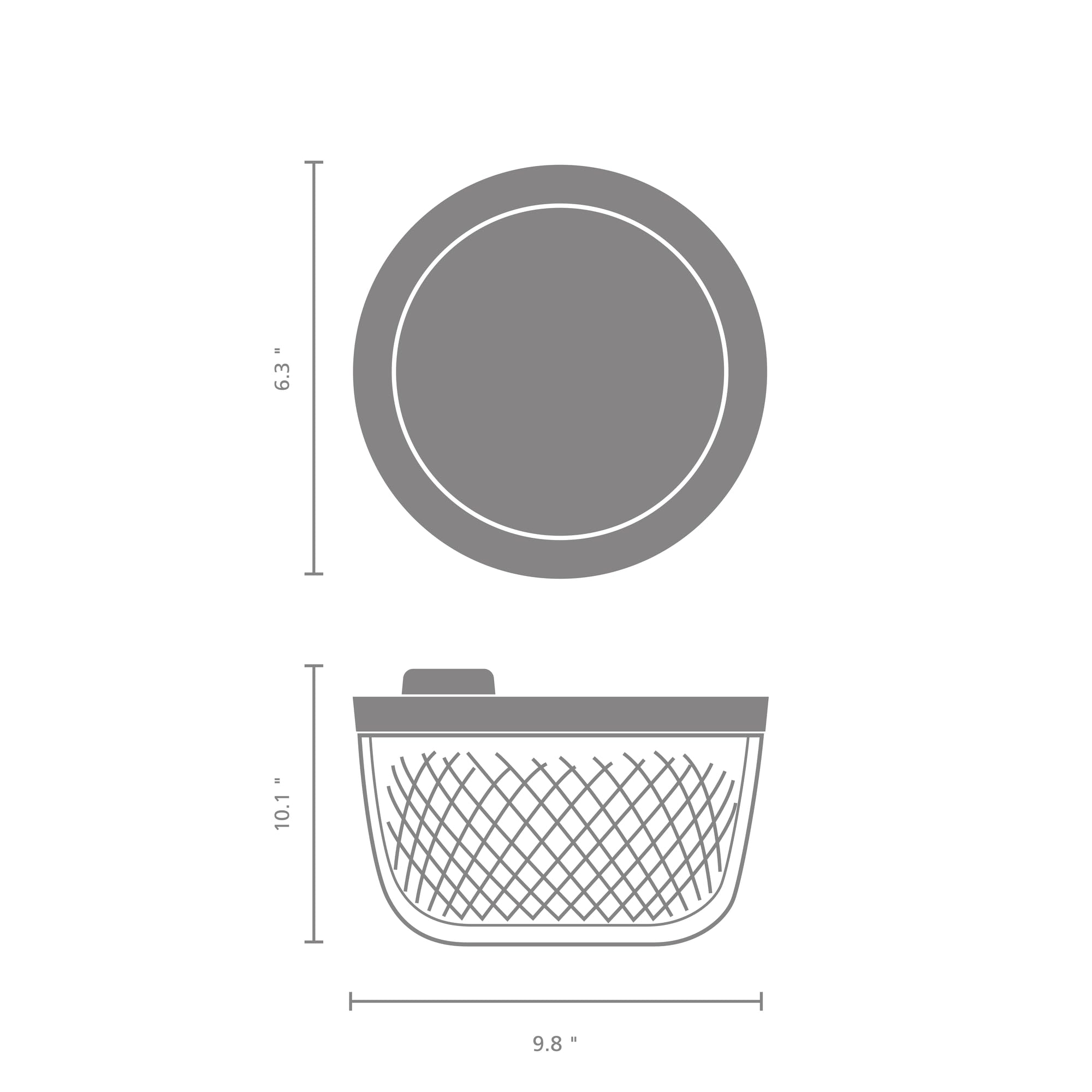 brabantia-tasty-centrifuga-per-insalata-3-in-1-con-ciotola-colino-e-base-antisci image 7