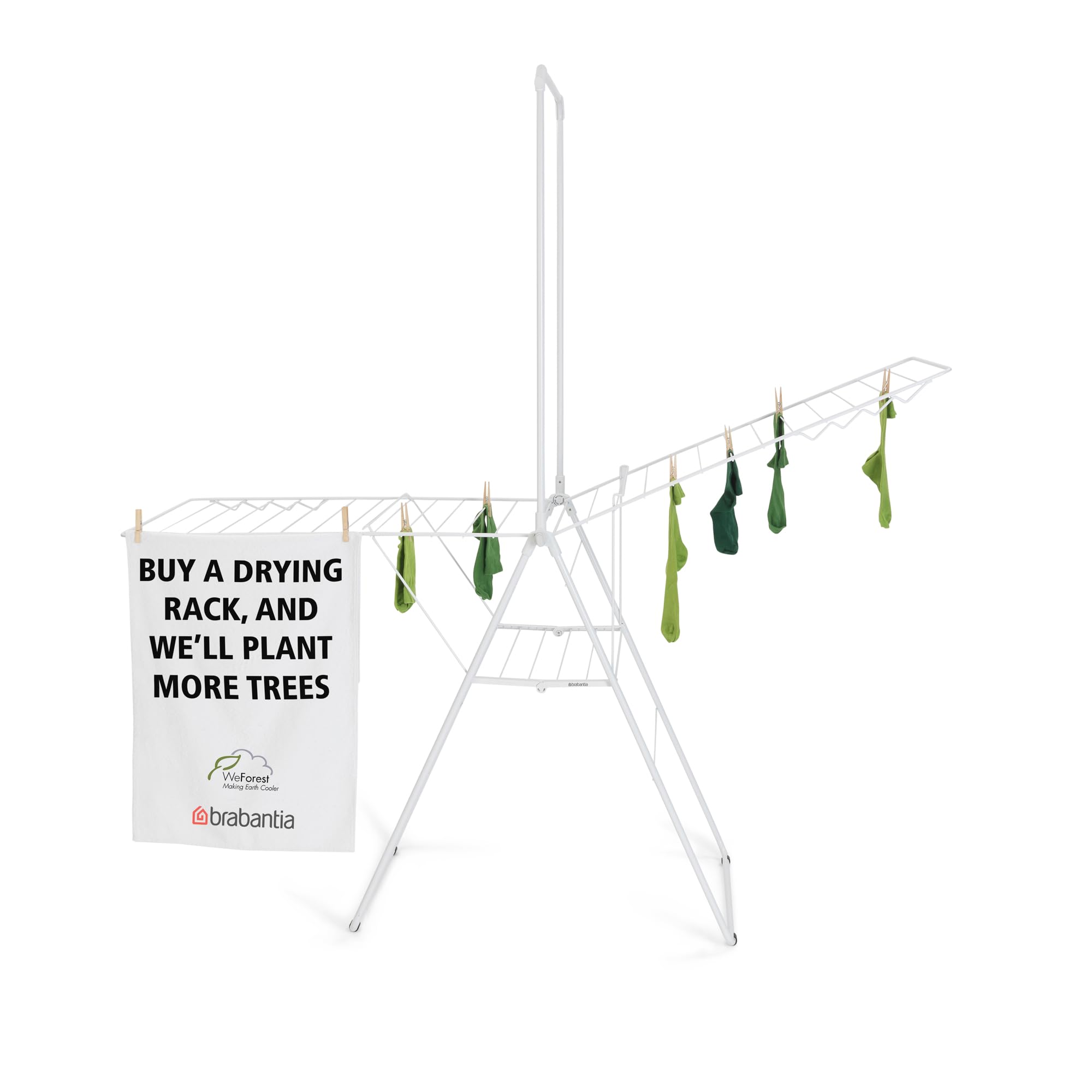 brabantia-hangon-stendibiancheria-in-acciaio-inox-bianco-da-25-metri-asta-a-dond image 1