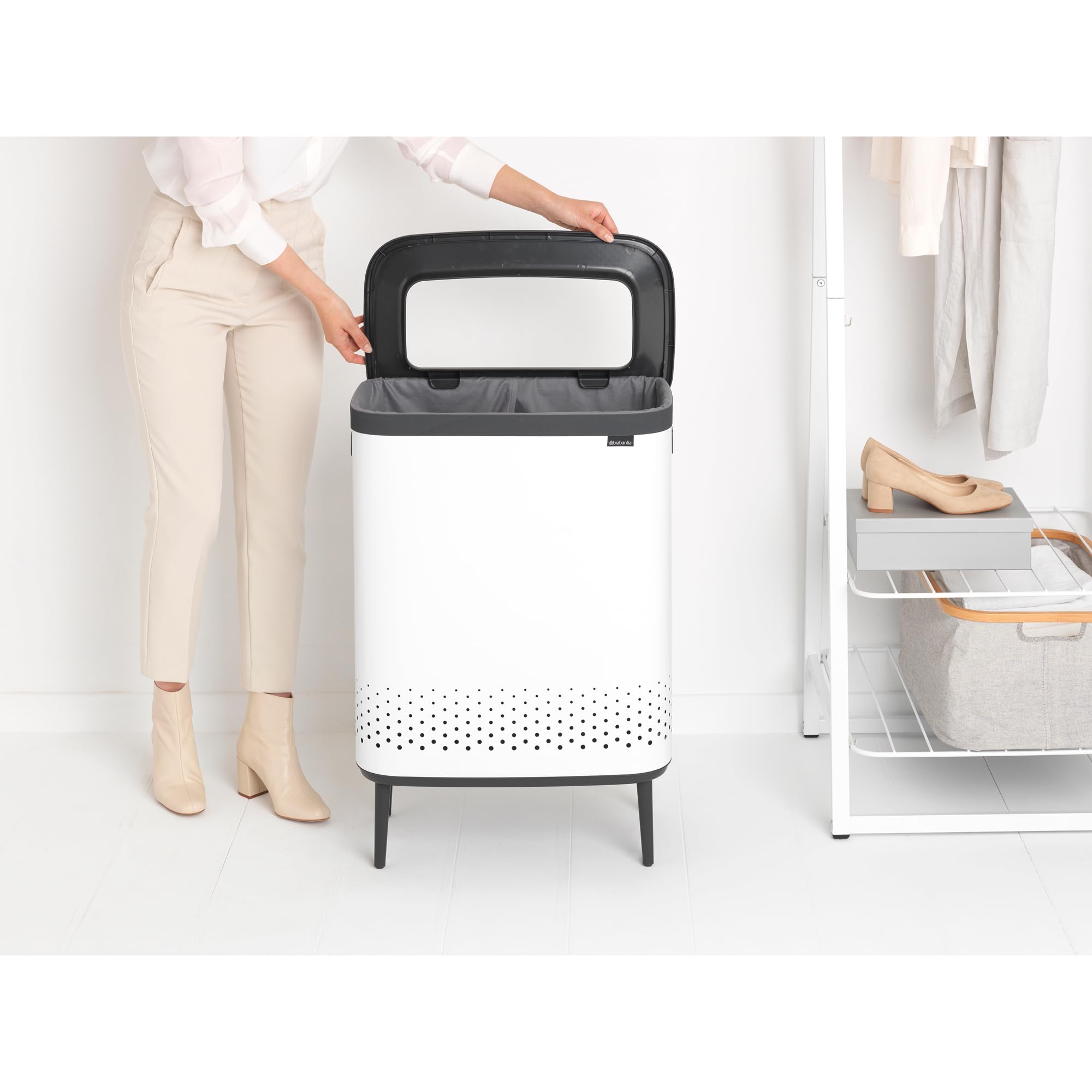 brabantia-bo-hi-portabiancheria-2-x-45-litri-con-coperchio-a-caduta-rapida-sacch image 7