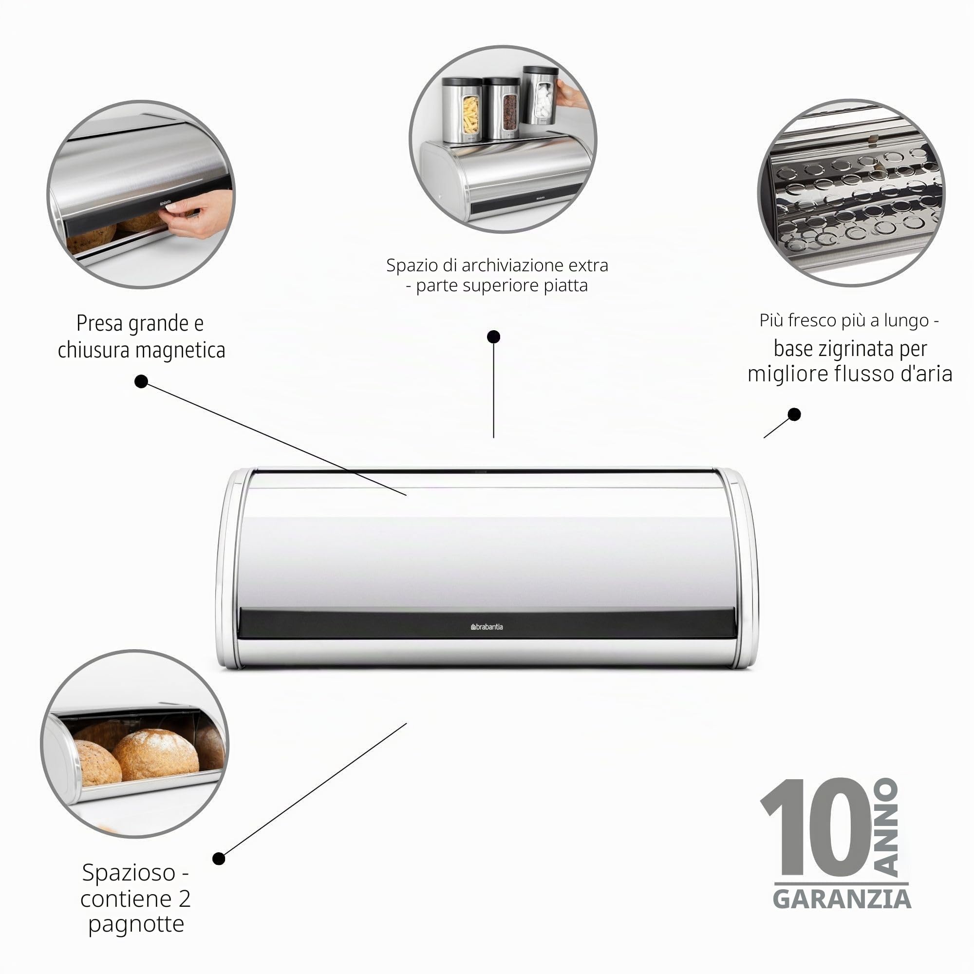 brabantia-portapane-roll-top-in-acciaio-inox-lucido-apertura-a-scomparsa-per-due image 4