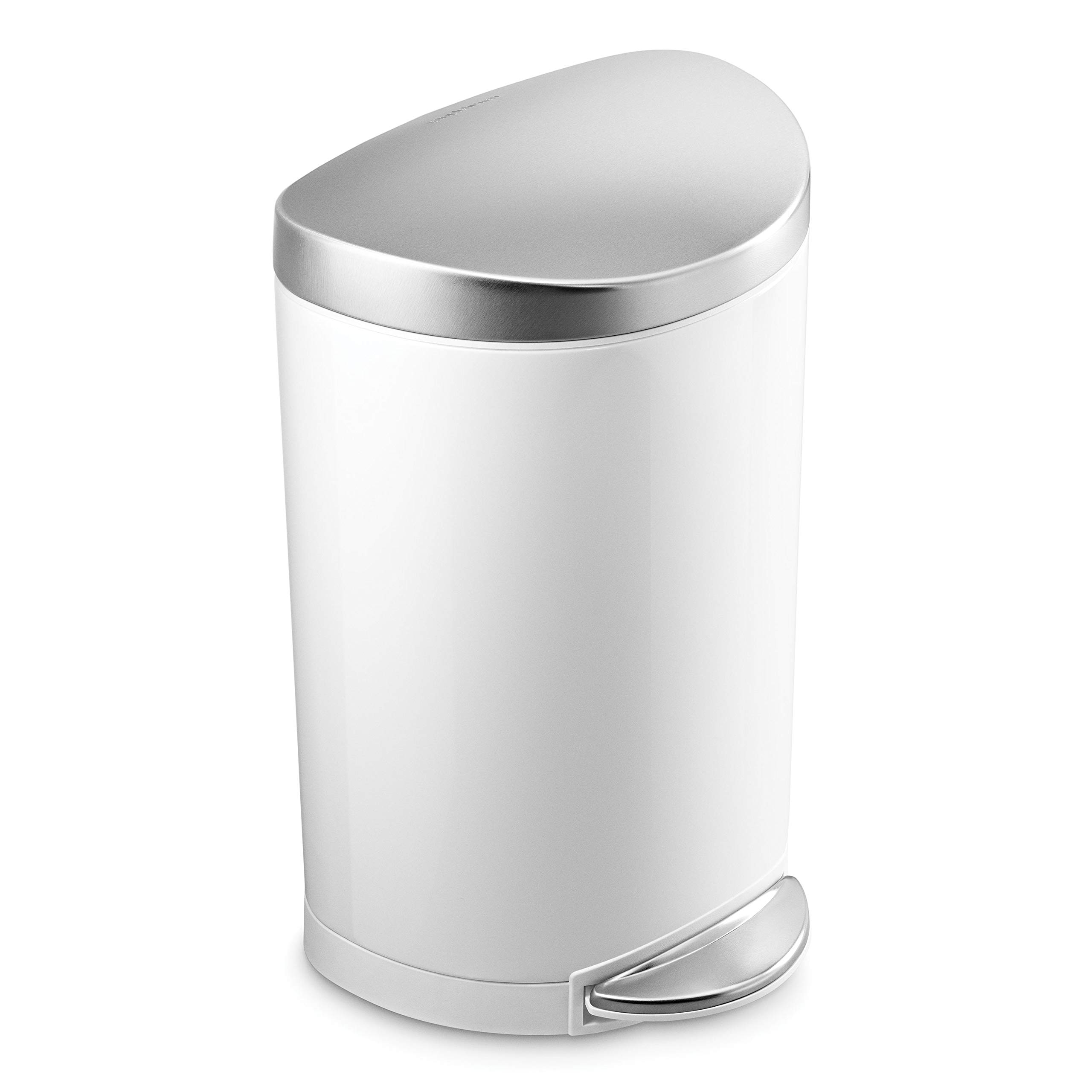 simplehuman-cw1834cb-cestino-a-pedale-semi-rotondo-6-l-pattumiera-compatta-per-b image 8