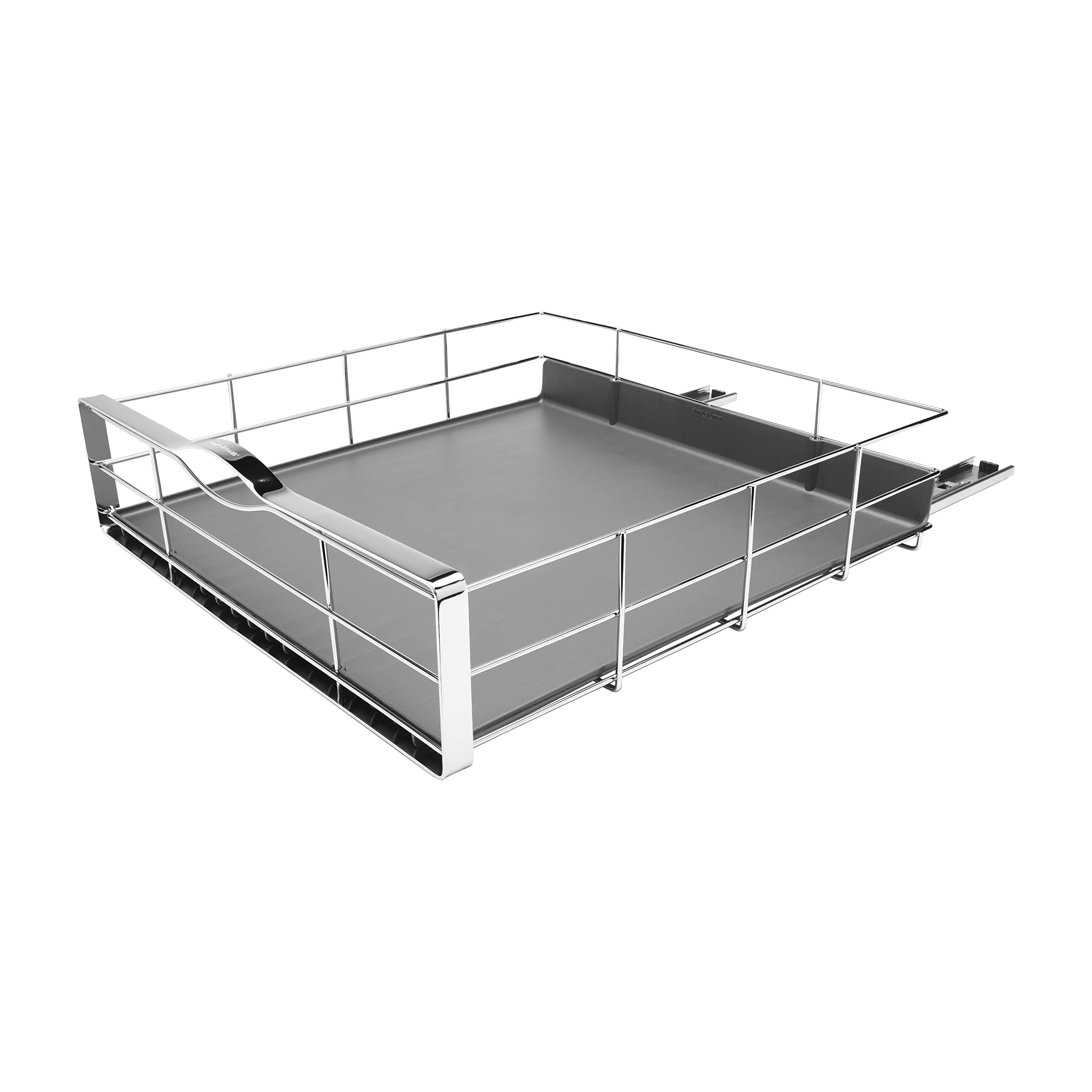 simplehuman-organizer-per-cabinet-a-estrazione-22-8-cm-guida-a-cuscinetti-a-sfer image 6