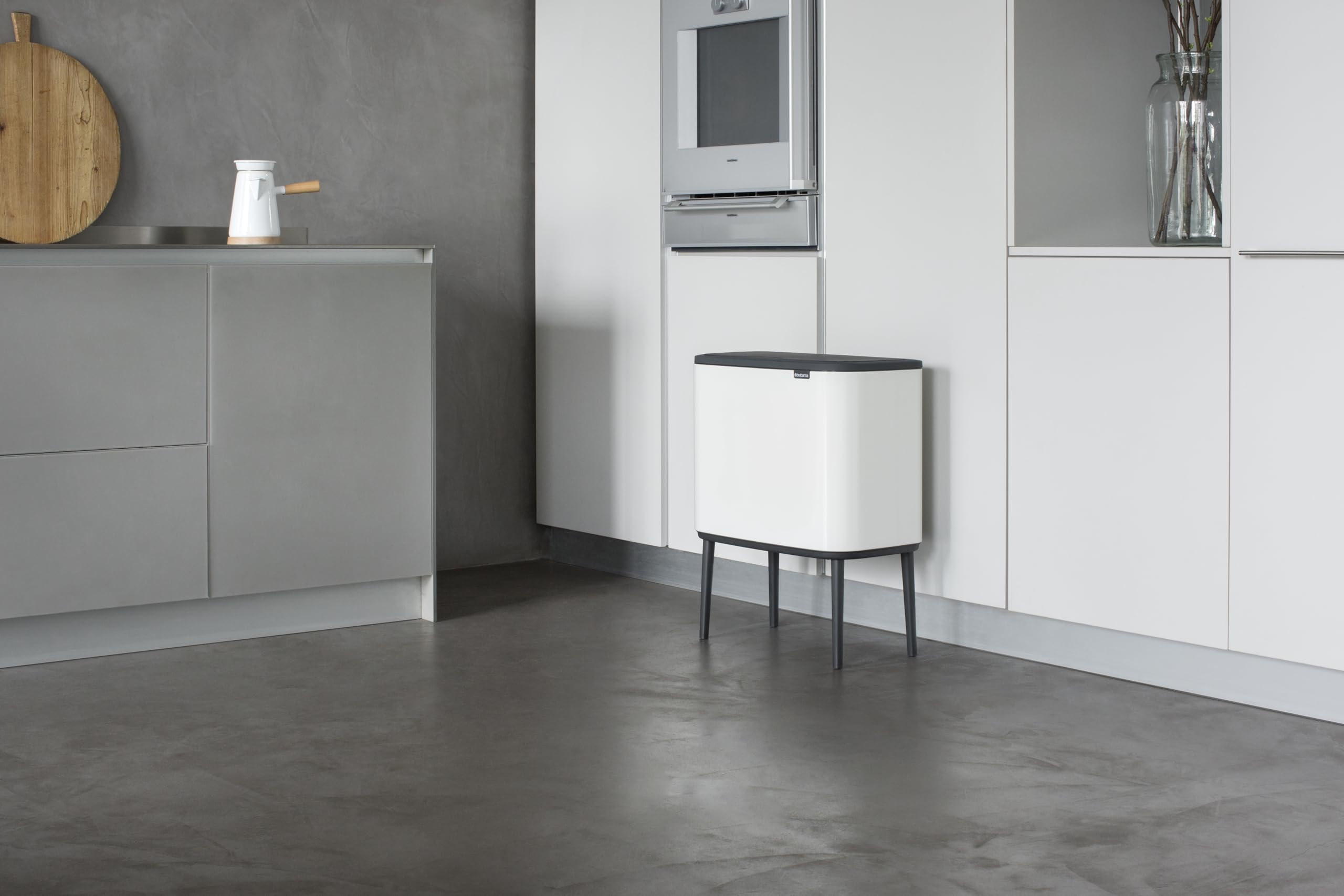 brabantia-bo-touch-bin-pattumiera-differenziata-11-23-litri-metallo-bianco-2-sec image 7