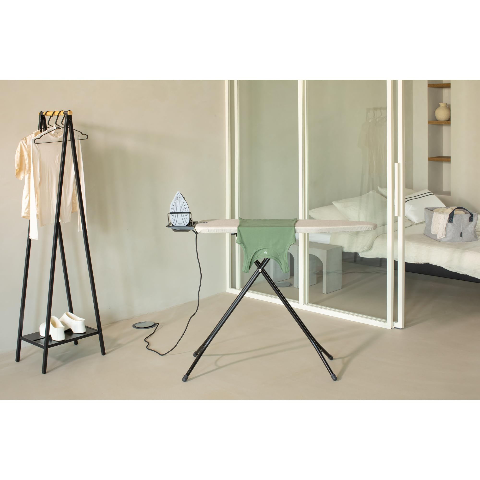 brabantia-ironing-board-a-110-x-30-cm-con-fodera-in-100-cotone-fairtrade-altezza image 6