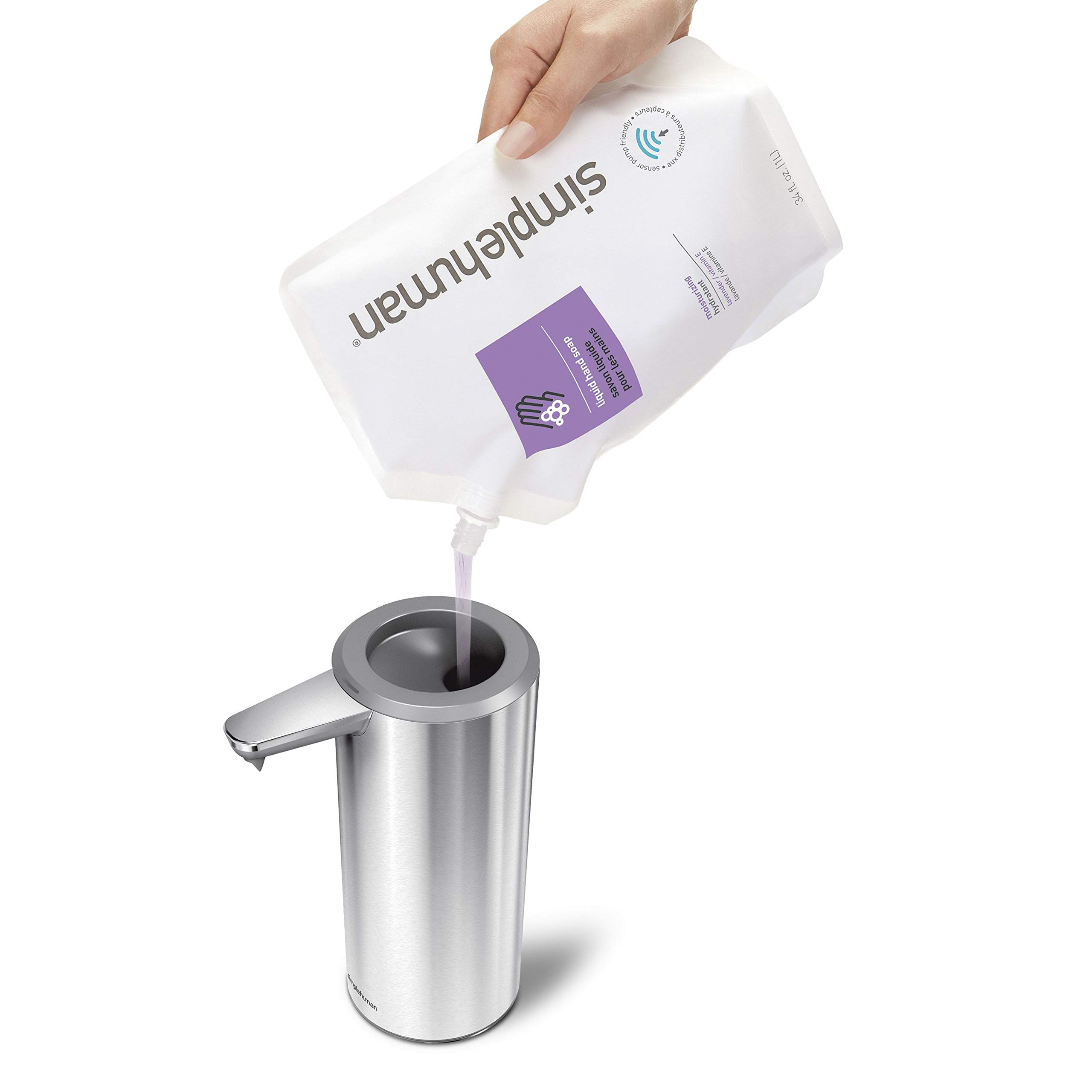 simplehuman-st1068-supporto-a-parete-per-erogatore-con-sensore-per-sapone-liquid image 5