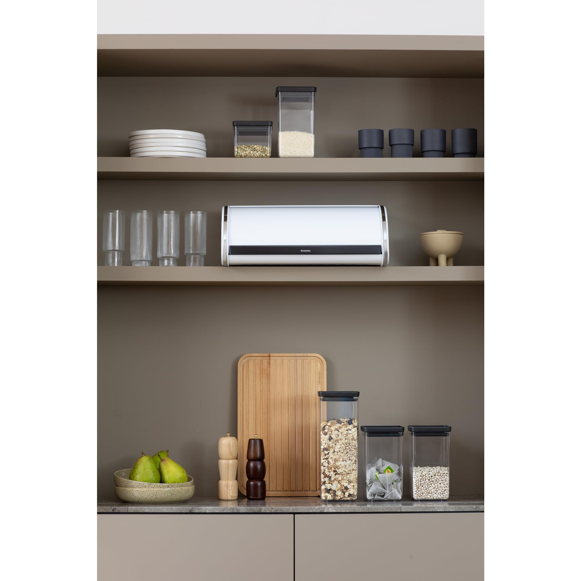 brabantia-roll-top-portapane-a-serranda-bianco-per-2-pagnotte-metallo-salvaspazi image 7