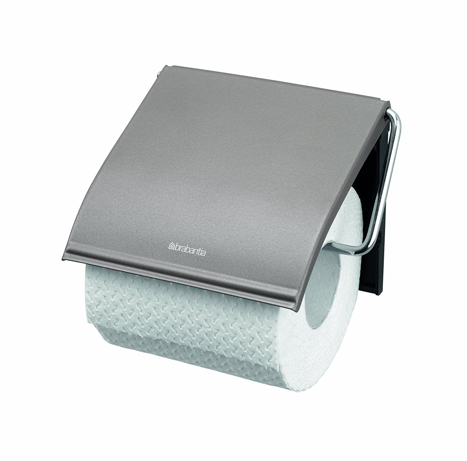 brabantia-renew-collection-porta-rotolo-da-toilette-matt-black-montaggio-a-paret image 5
