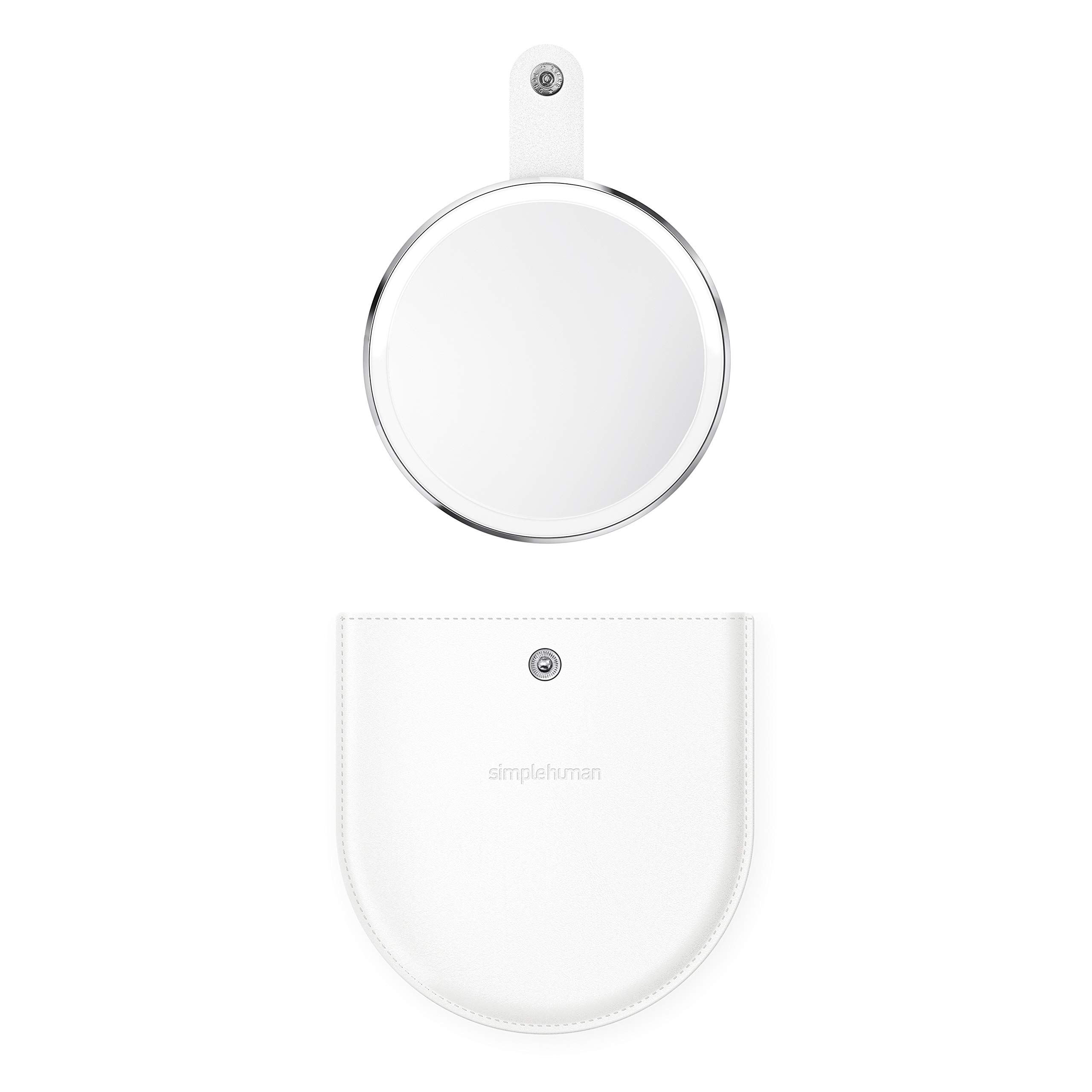 simplehuman-specchio-compatto-con-sensore-illuminazione-tru-lux-650-lux-ingrandi image 5